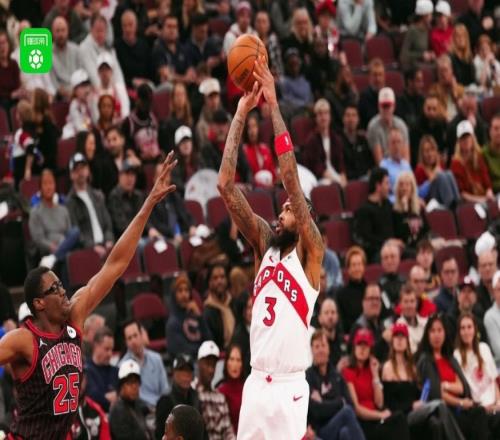 猛龙139109轻取公牛，巴雷特23分，英格拉姆18+5