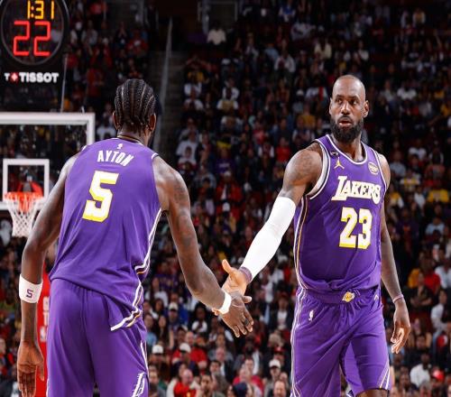 10胜1负+20胜6负！湖人季末崛起冲冠：詹皇6记暴扣，东契奇更狠辣