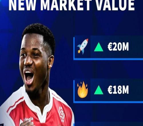 德转预热法蒂身价更新：最高涨至2000万欧元