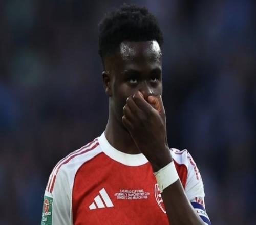 莱因克尔：萨卡承担了太多防守任务，他应在更靠前的位置拿球