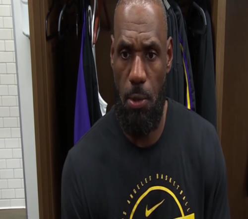 詹姆斯：手指被戳到但问题不大湖人9连胜沉淀出心态韧性