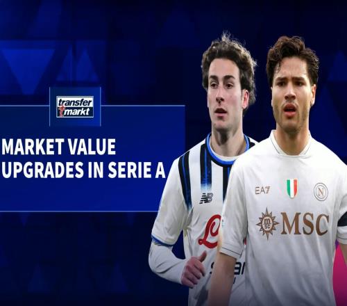 意甲涨幅榜：韦尔加拉上涨1250万第1，皮奥和马伦上涨1000万