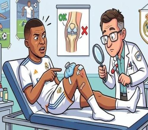 皇马队医左右不分姆总左膝疼却查右膝，做核磁时你咋不吱声