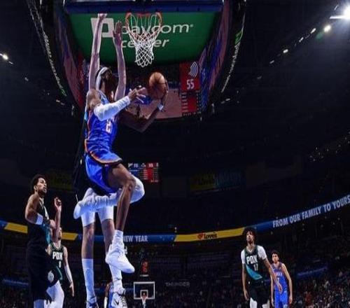 杨瀚森3分5板亚历山大30分雷霆大胜开拓者