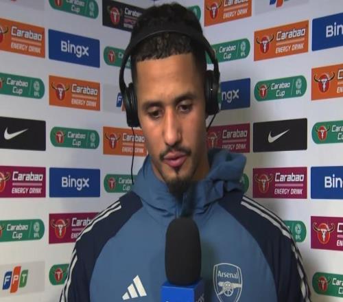 萨利巴:我们想赢下所有冠军我和加布是世界最佳中卫搭档