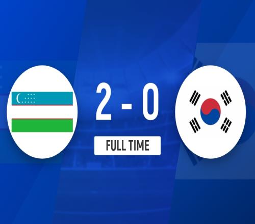 乌兹别克斯坦U23队轻松送韩国U23队回家了韩国U23队沦为第二拿到出线资格_U23亚洲杯直播