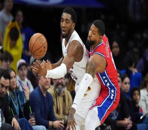 莫布利暴扣准绝杀骑士三杀76人恩比德33分泰森39+7三分生涯新高