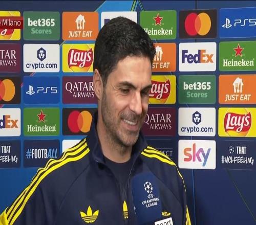 阿尔特塔：阿坎吉说阿森纳不是欧洲最强谁都有权利表达观点