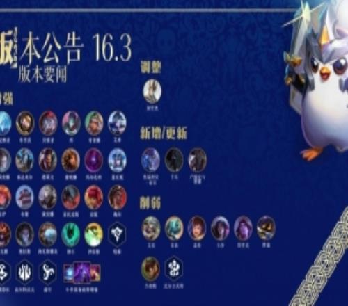 云顶之弈16.3版本改动：瑞兽闹新春赛季回归弈子解锁规则更新