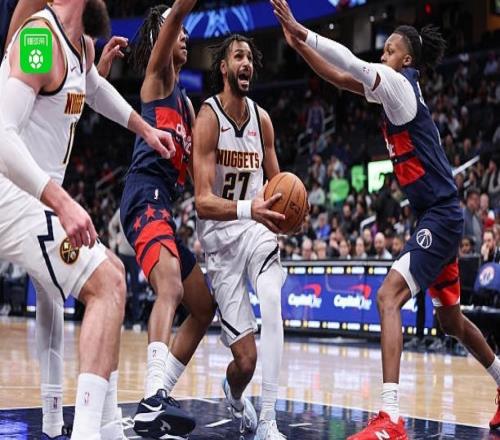 掘金10797击退奇才，沃特森35+8，穆雷24分