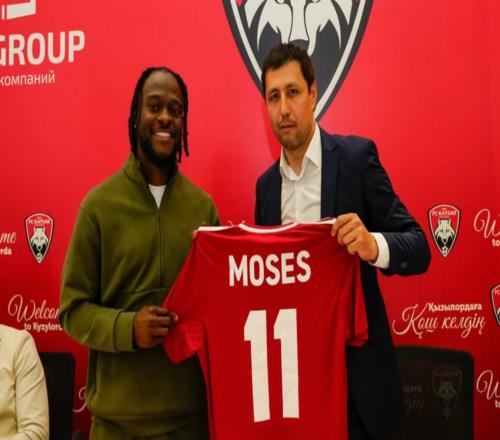 官方：35岁切尔西旧将摩西加盟哈萨克斯坦俱乐部凯萨尔