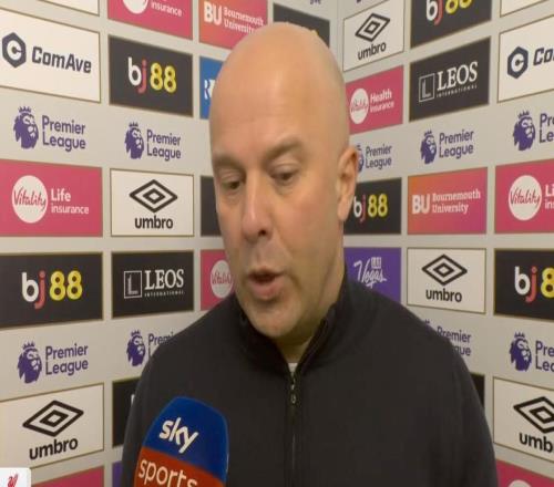 斯洛特:这场不该只有四分钟补时,也许多给两分钟走向会不同