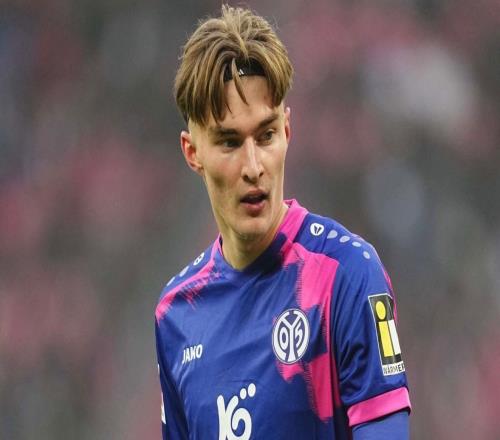 德天空：切尔西、国米等多队对美因茨后卫波图尔斯基感兴趣