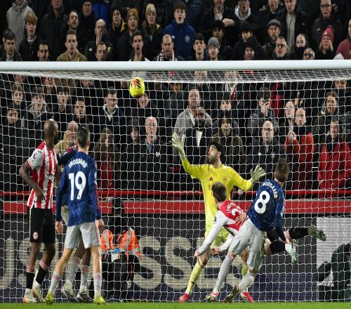 上赛季起小蜜蜂在英超靠界外球打进10球，比其他队至少多一倍