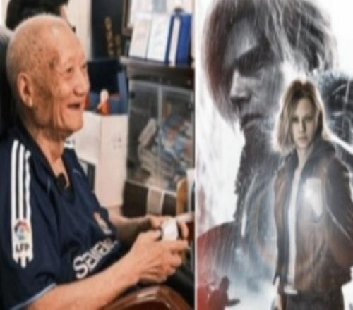 91岁杨老头火到国外！外媒争相报道传奇老玩家通关《生化危机9》