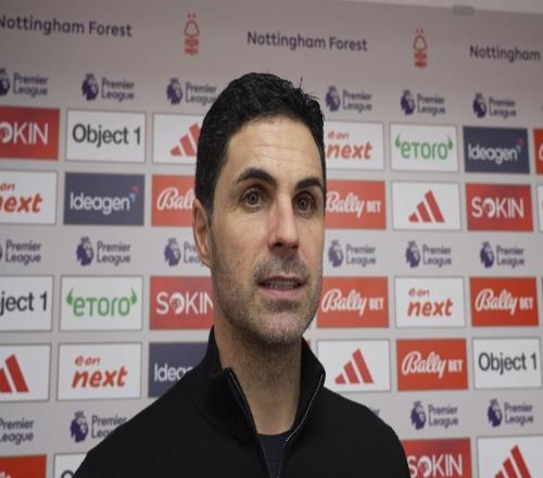 阿尔特塔：我们知道自己拥有的机会，所以最贴切的词就是失望