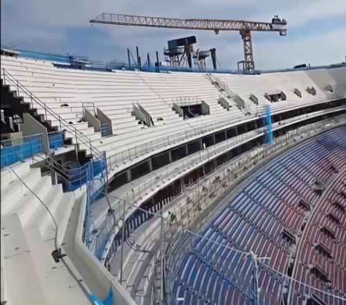 世体：诺坎普第三层看台正逐渐成形，2