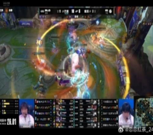 圈内人：单线突破中上爆线个人实力差距BLG兵不血刃拿下第一局