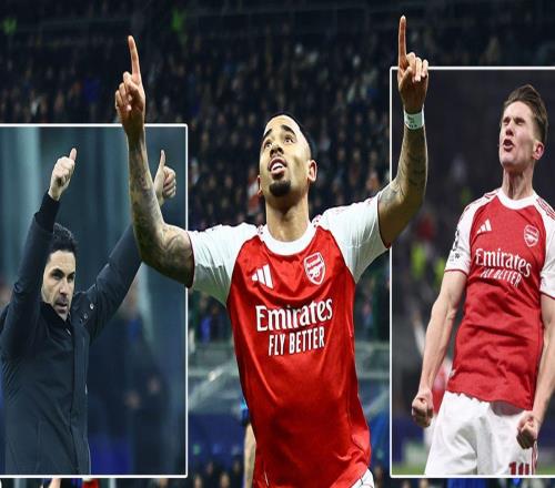 热苏斯梅开二度+约克雷斯世界波！阿尔特塔面临枪手锋线幸福烦恼