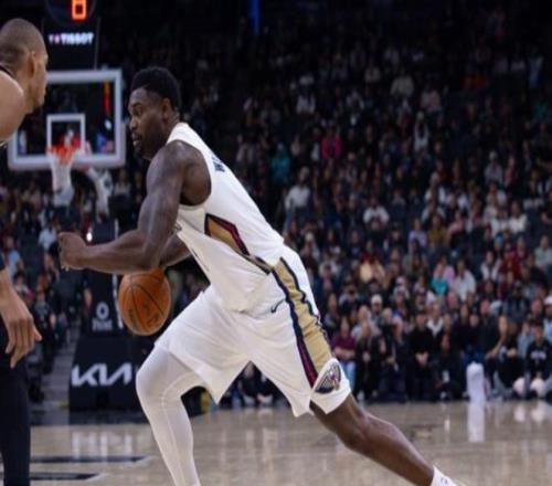 锡安两双力挽狂澜，文班亚马空砍16+16+4封盖，马刺不敌西部倒一