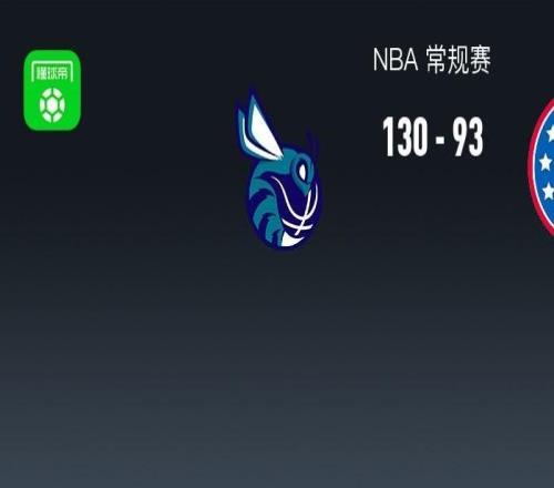NBA战报：黄蜂13093轻取76人取NBA3连胜，布兰登米勒30+8+2