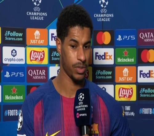 拉什福德：靠进球压倒对手我们有信心留在巴萨是我的目标