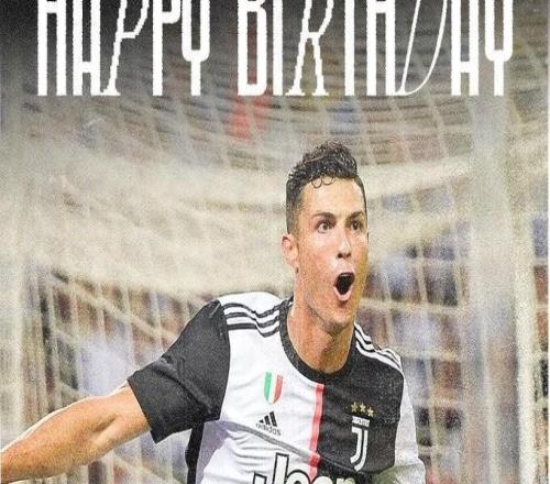 C罗迎41岁生日，尤文官方送祝福：祝CR7生日快乐！