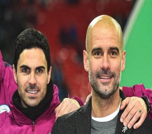 师徒相遇，阿森纳和曼城上一次会师杯赛决赛时塔帅是瓜帅助教