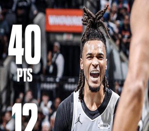 文班队友比肩张伯伦！卡斯尔轰出历史级40+三双