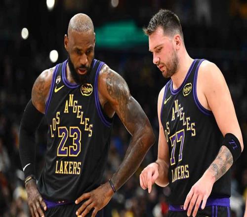 坏消息，湖人队詹姆斯、东契奇和里夫斯将缺席与马刺队的比赛