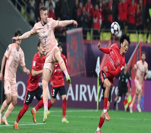 01！亚冠爆冷！中超第3主场输泰国球队，申花队02提前出局