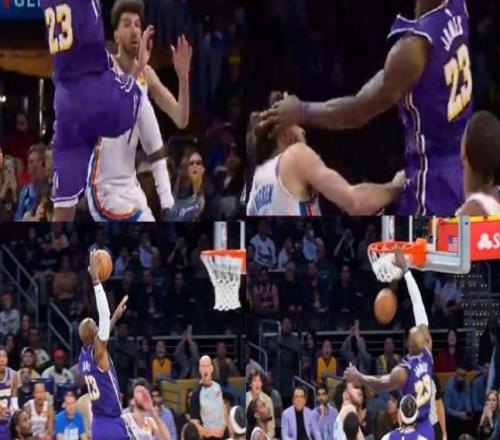 当勒布朗遇到切特的防守