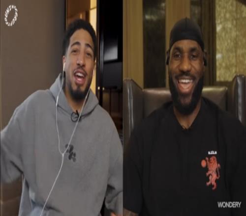 哈利伯顿致敬詹姆斯：你一直都是我的偶像！