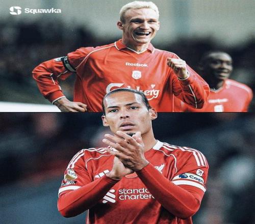 在英超已打进23球，范戴克成为利物浦队史英超进球最多的后卫