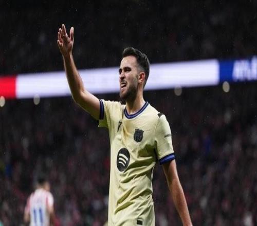 单场自摆乌龙+染红，埃里克加西亚是巴萨队史第一人