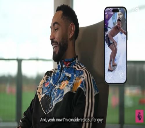 库尼亚介绍：队友称姆伯莫为大胡子，庆祝动作受到冲浪启发_英超直播