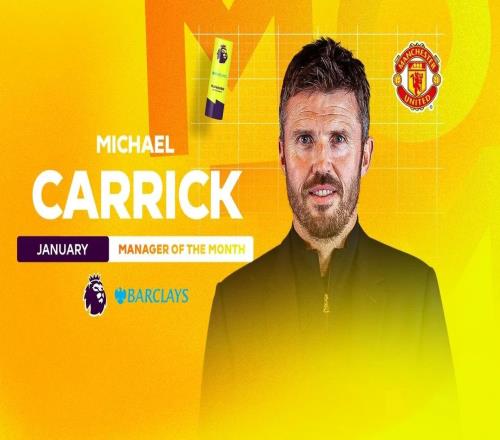 带领曼联连斩曼城、阿森纳，卡里克当选英超1月最佳教练