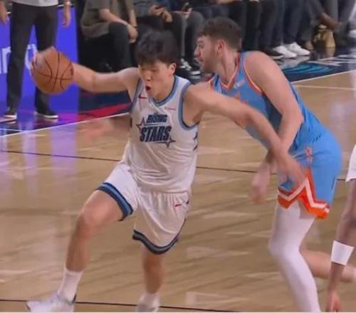 5中4！杨瀚森牛掰！谢谢你，开拓者中锋！