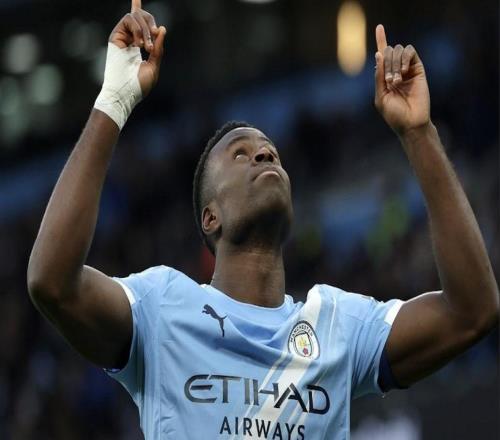 足总杯破门，格伊斩获曼城生涯处子球