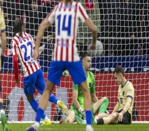 本赛季巴萨上半场已丢31球,在欧洲五大联赛中排名第1