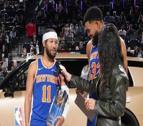 布伦森和唐斯：为比赛训练了10秒钟感谢休斯顿带领我们夺冠