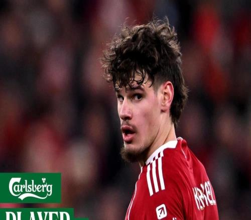 送出助攻，凯尔凯兹当选与布莱顿一役队内最佳球员