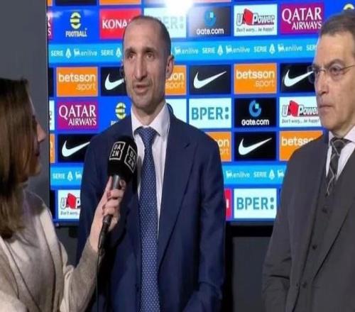 公开宣战尤文官方发布基耶利尼和科莫利的国家德比赛后采访