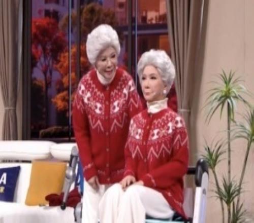 松延动力揭秘11复刻蔡明：不仅表情、脖子动作，眼神都做了精准调试