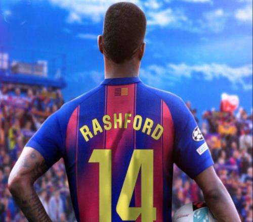 曼联警告巴萨拉什福德不降价，最差回归穿14号！为一人标价3000万