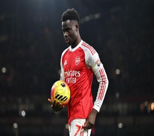 萨卡谈客场战平狼队：很失望，我们上下半场表现差距很大