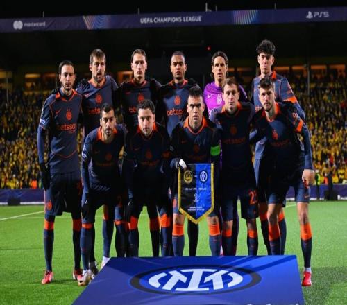 意甲俱乐部近6场欧冠淘汰赛丢21球，其中国米4场丢14球