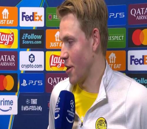 海于格：作为前米兰球员攻破国米球门这次的进球让我很激动