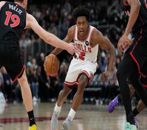 猛龙双杀送公牛7连败：莺歌31+8+6吉迪复出7中1