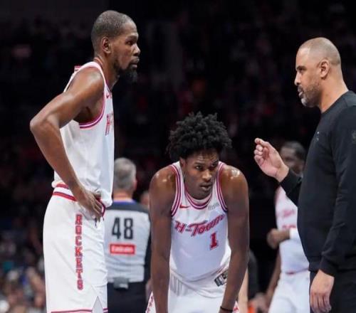 火箭105101黄蜂！申京真该批，乌度卡盛赞一人，杜兰特看清现实